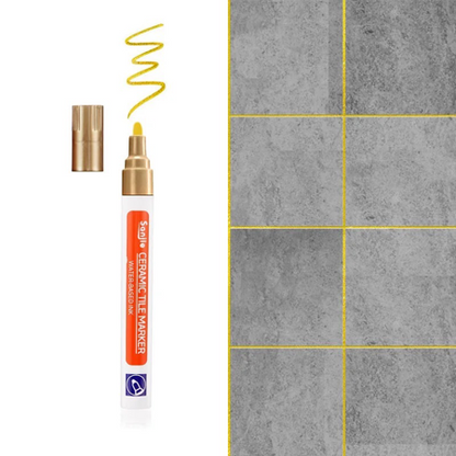 Vattentät kakelmarkör - Fogspruta penna för väggar och golv - iClick