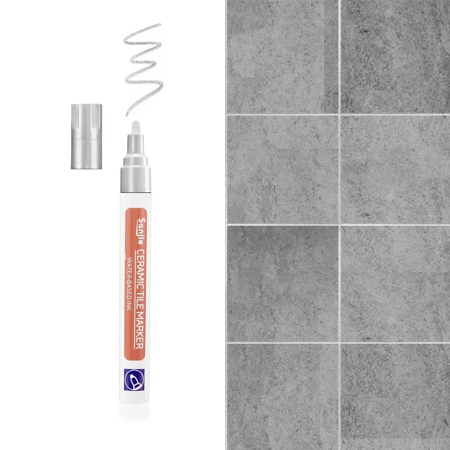 Vattentät kakelmarkör - Fogspruta penna för väggar och golv - iClick