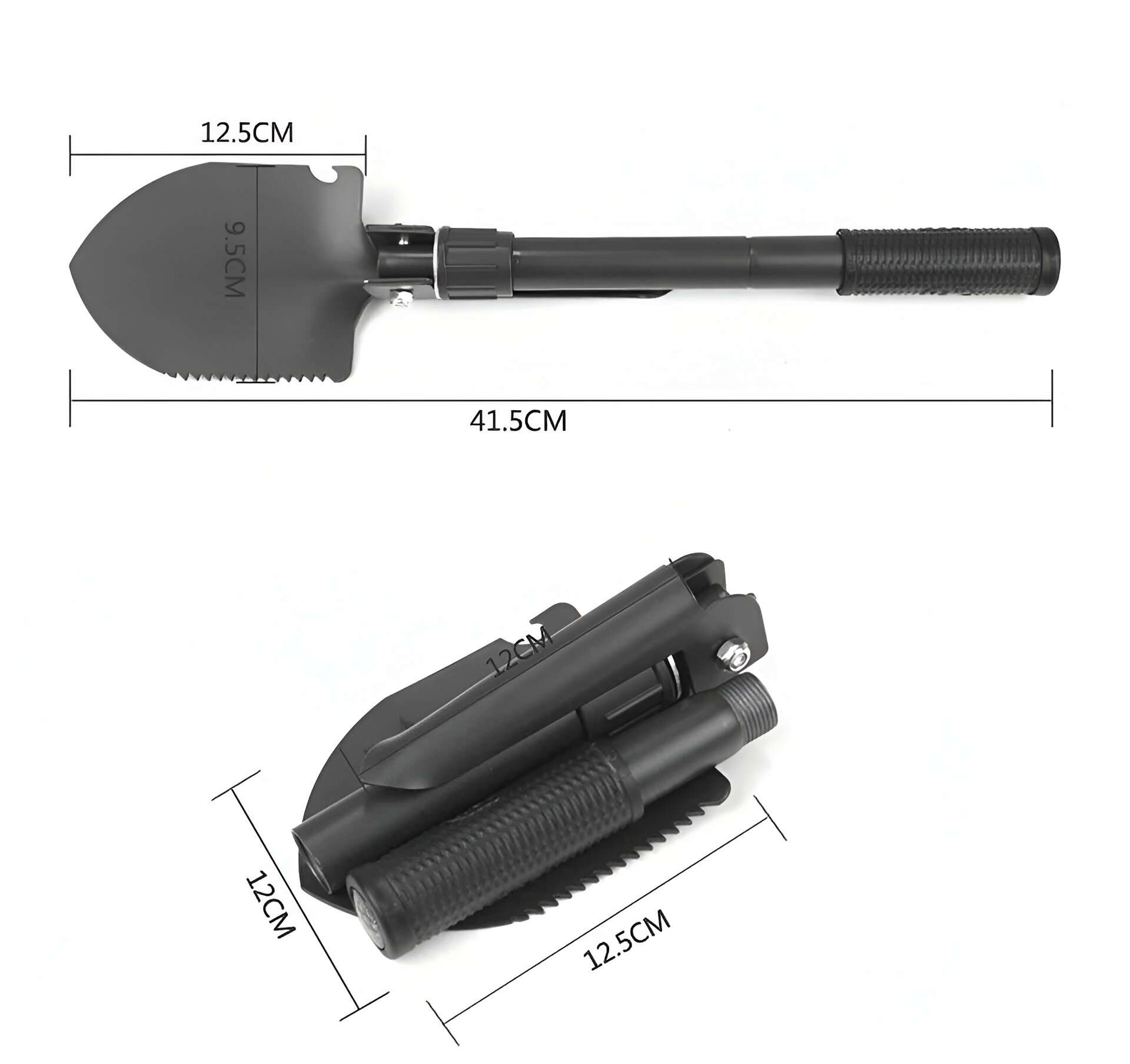Multifunktionell Camping Spade - iClick