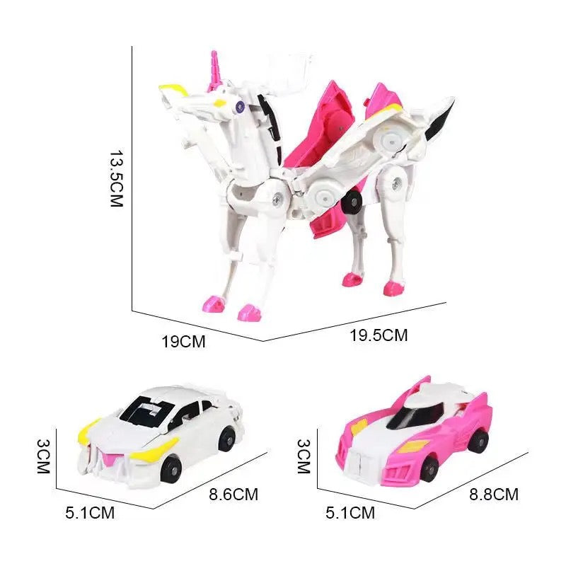 Unicorn Transformer - Bil som förvandlas till enhörning - iClick