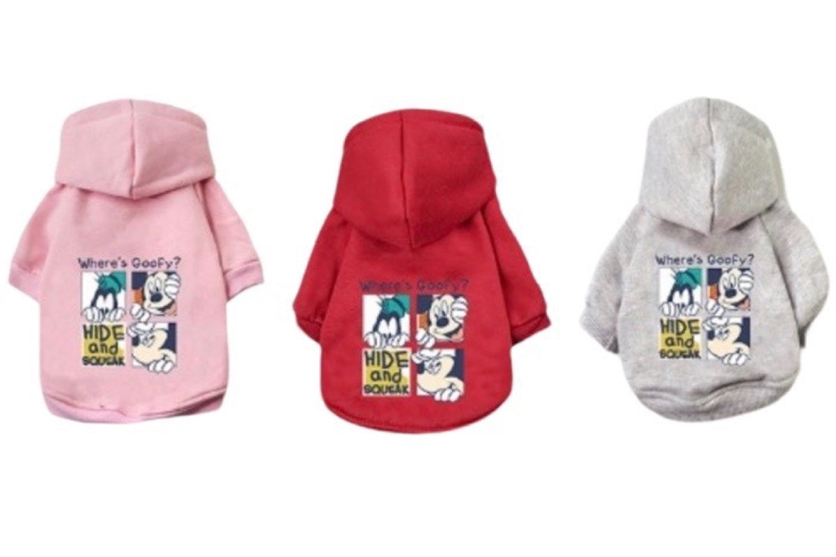 Disney Mönstrad Hundhoodie - iClick