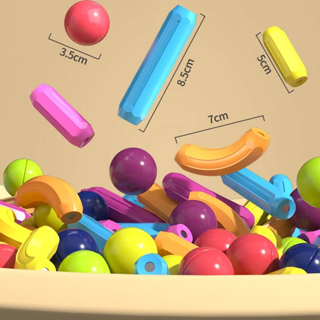 Kreativa magnetbyggen - Konstruktionsset för barns fantasi - iClick