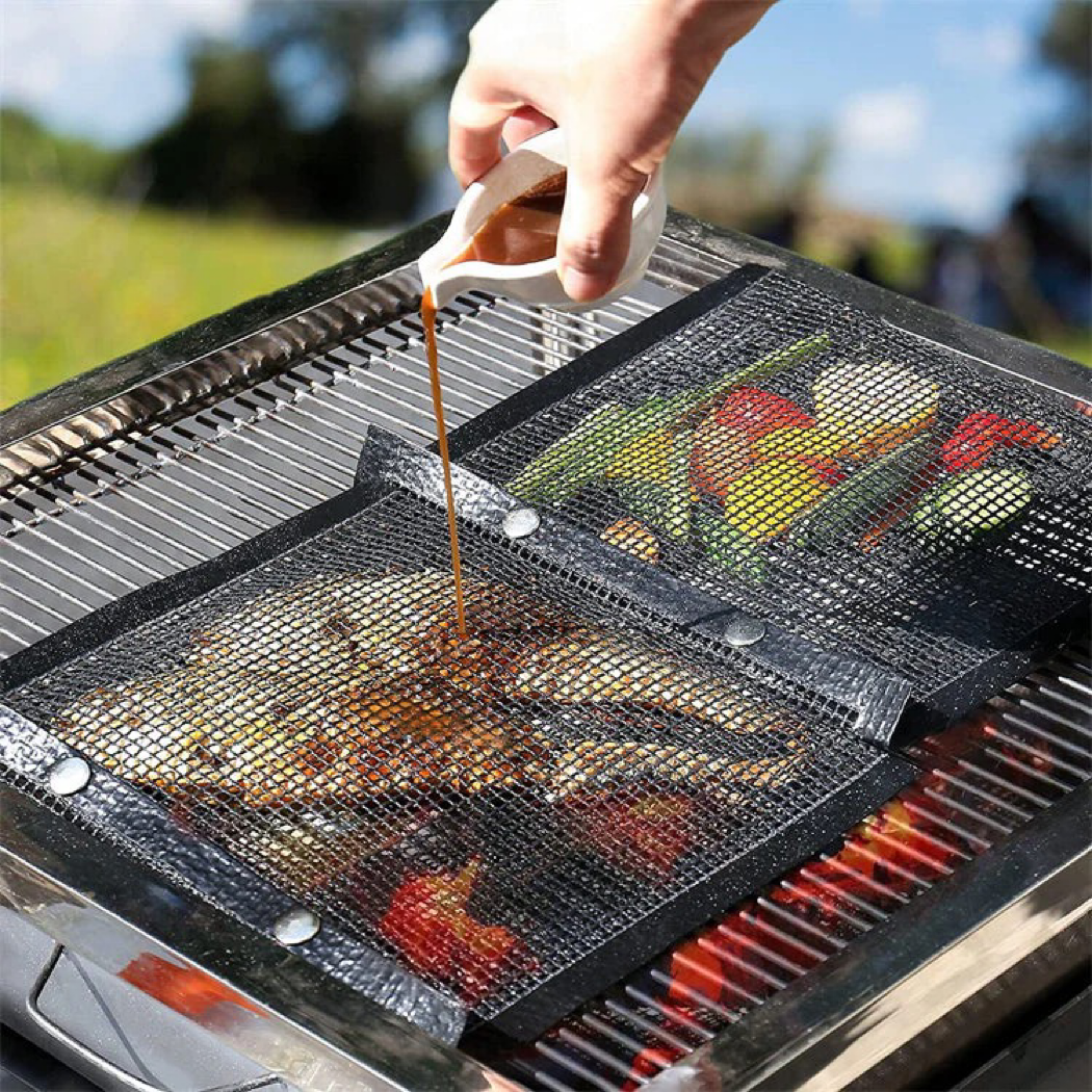 Non-stick Mesh grillväskor – Perfekta för BBQ