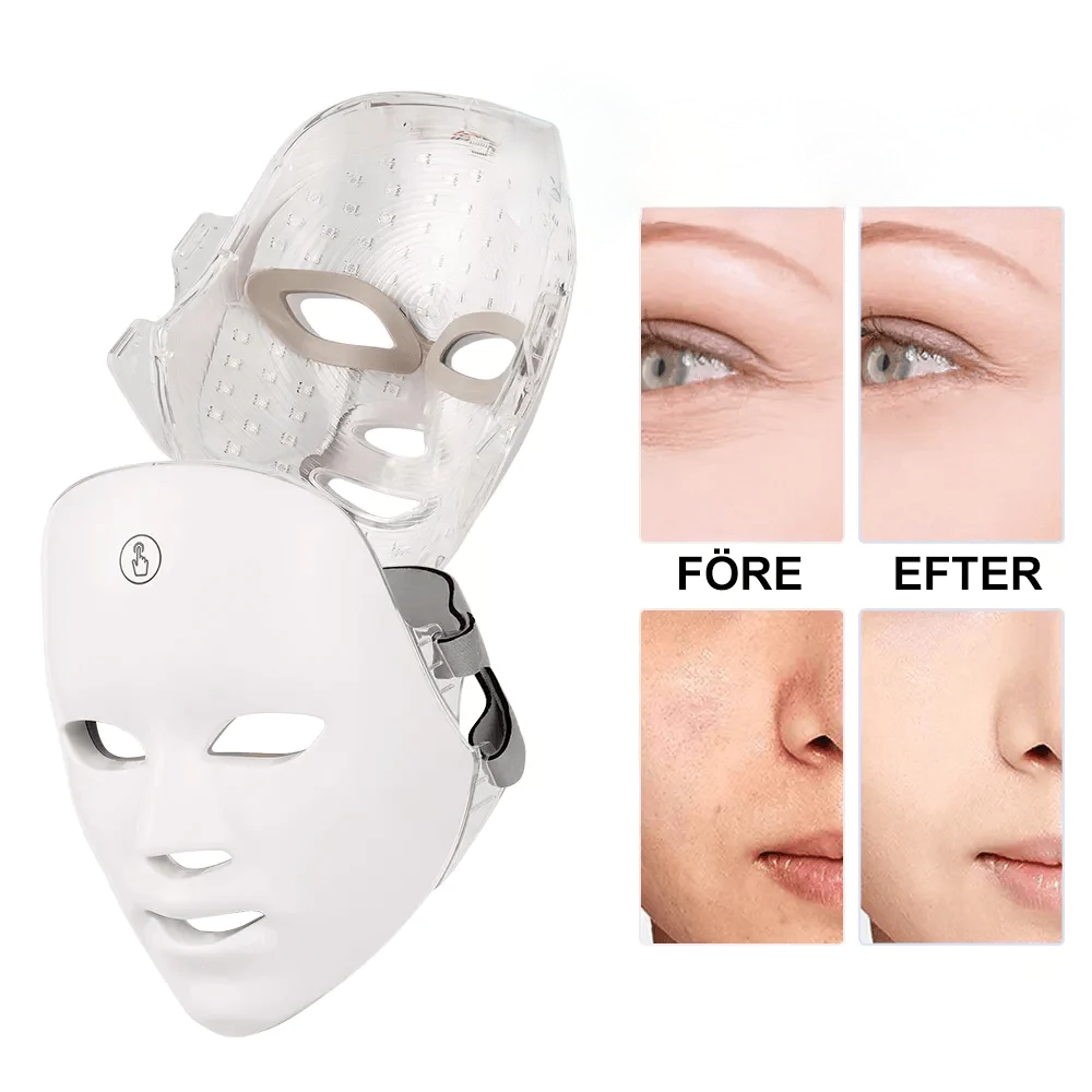 Ansiktsmask med Ljusterapi - iClick